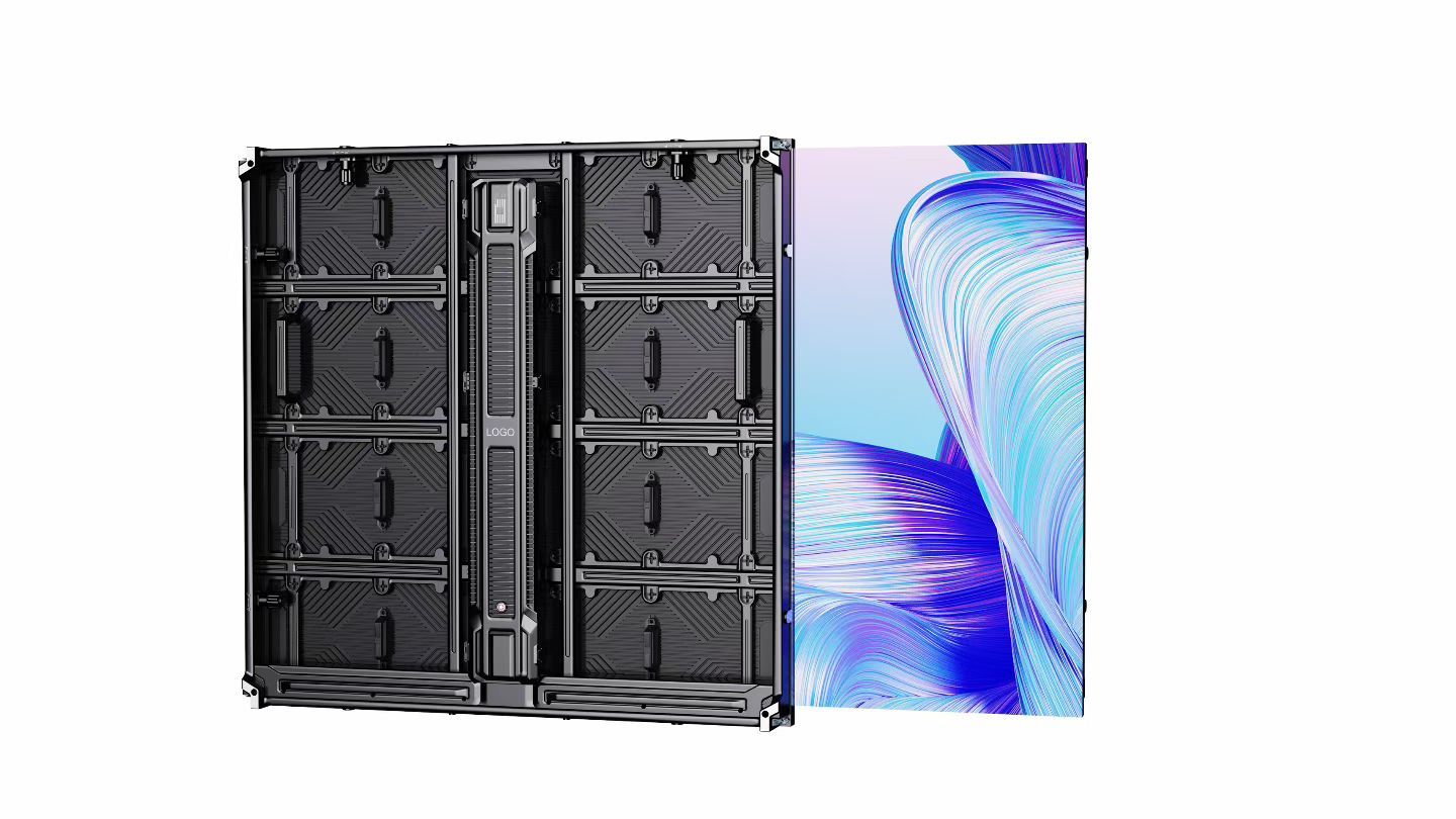 1000x1000mm Wall Mounted LED Cabinet Display High Precision CNC Machining