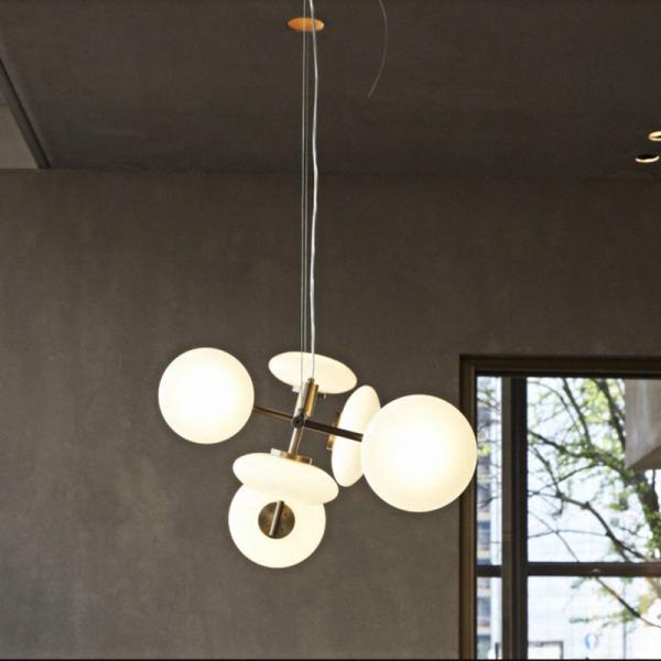 Modern Glass Chandelier For Dinning Room Nordic Kitchen Island Chandelier(WH-MI-458)