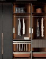 Elegante Almirah Hanger Acessórios Suspensão Rack Guarda-Roupa Caixa Liner