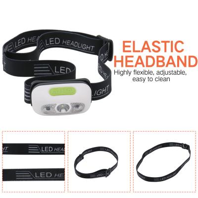 10cm Motion Senser 800mAh USB Rechargeable Headlamp