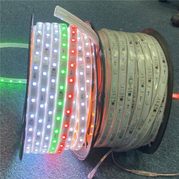 50м катушка 24в низкое напряжение подсветка гибкая световая лента 5050 smd rgb подсветка водонепроницаемая пиксельная лента