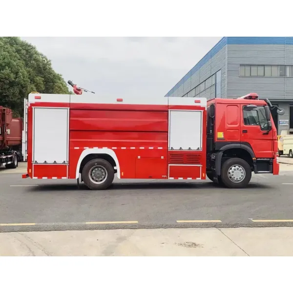 Sinotruk 10t Water Tank Fire Truck 4X2 Fire Truck Fire Truck Manufacturer New and Used Global Sales