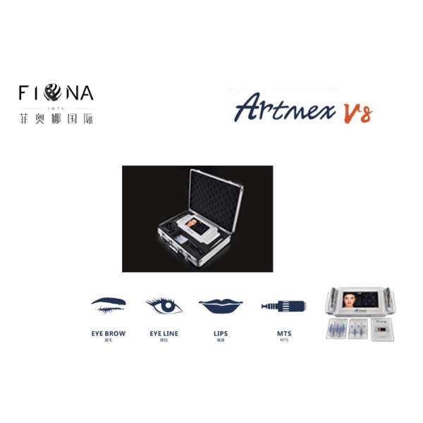 Professional Portable Two Handles Permanent Makeup Machine Digital Tattoo Machine V8 Cosmetic