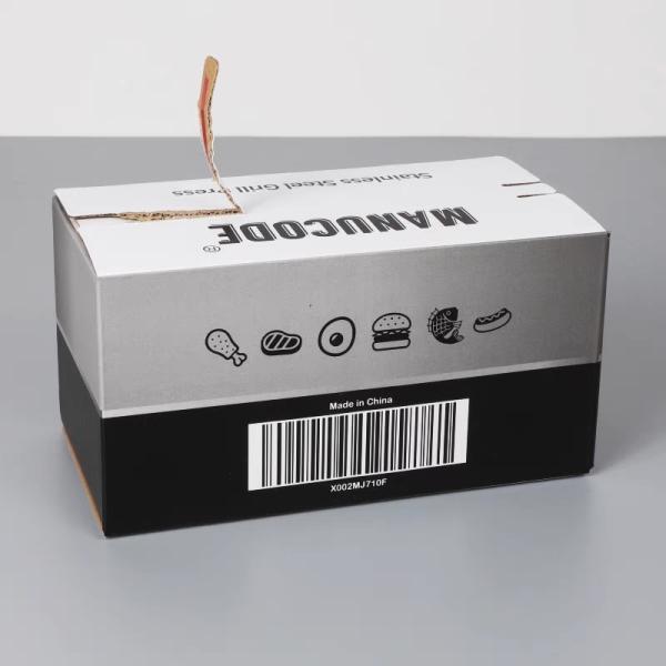 シッパーストラップ付きのゴロゴロの紙箱 耐久性があり,あなたのパッケージングニーズのために頑丈です