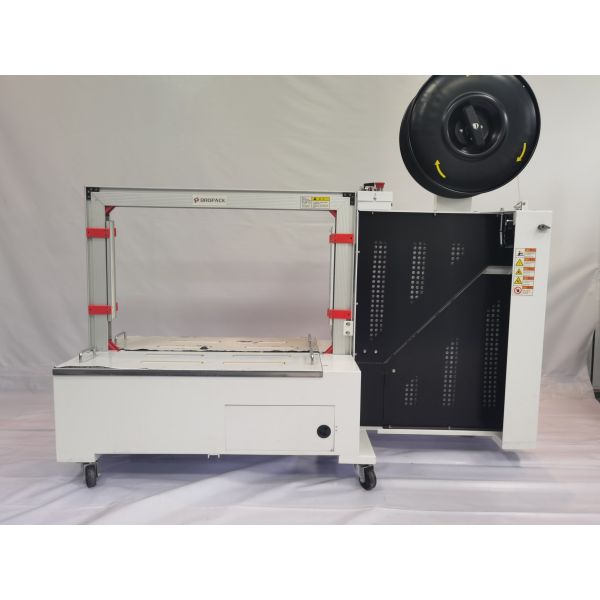 High Quality New Design  Auto Strapping Low Table pp Belt Strapping Machine for Packaging Machinery
