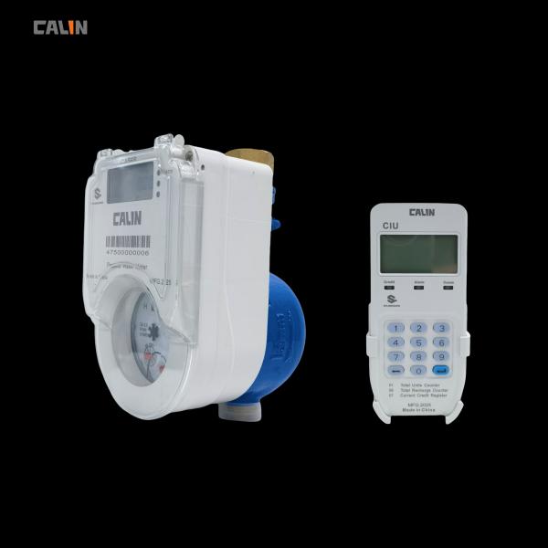 Multi Jet Dry Type Prepayment Water Meter Magnetic Reed Switch M- Pesa Integration STS Keypad