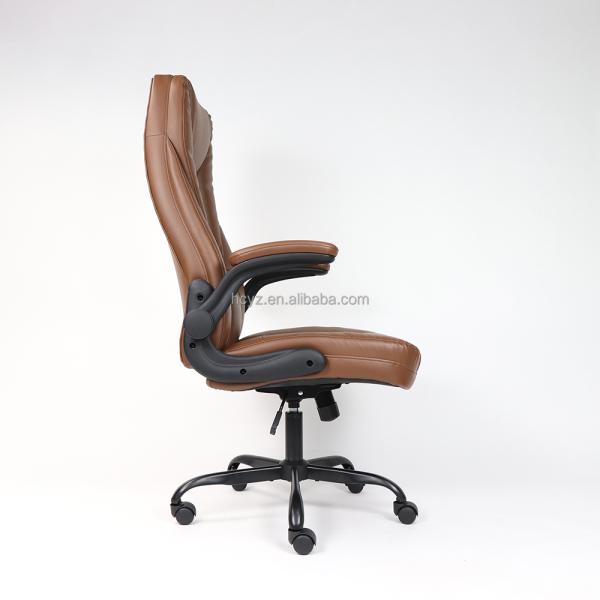 Comfortable PU Leather Swivel Executive Chair for Office Furniture Manufacture Manager