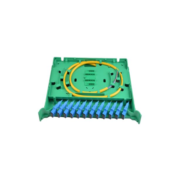 Easy Installation 12 24 36 Core Fiber Optic Splice Tray for Wall Mounted 4g Network