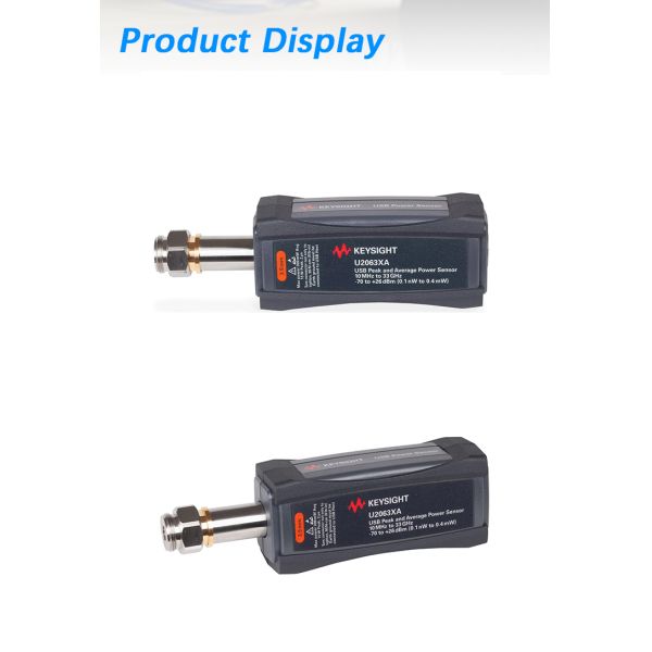 Keysight U2063XA USB Power Sensor with 10 MHz to 33 GHz Frequency Range and Wide Dynamic Range