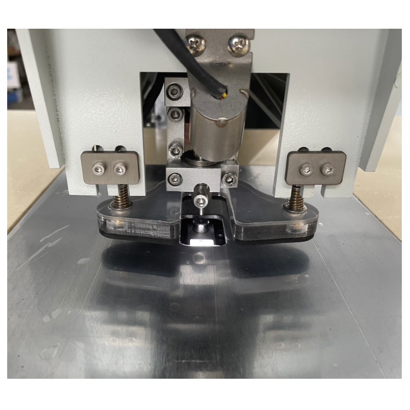 Semi-auto CCD Hole Punching Machine For PET Polyester Front Panel