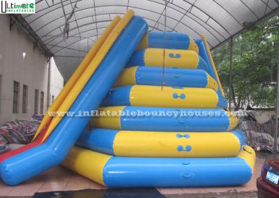 Brinquedos infláveis da água do parque da água de Icetower com corrediça pela técnica hermética