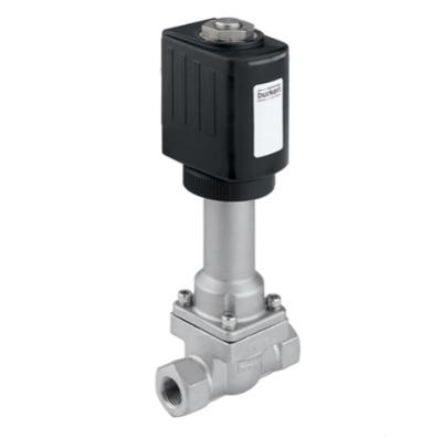 0290 Series Seals Material Fluoroplastic Burkert Solenoid Valve With Precision Die Casting Process Method