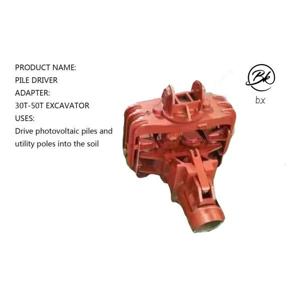 Hydraulic Stability Helical Solar Pile Driver for Excellent Pile Driving Efficiency