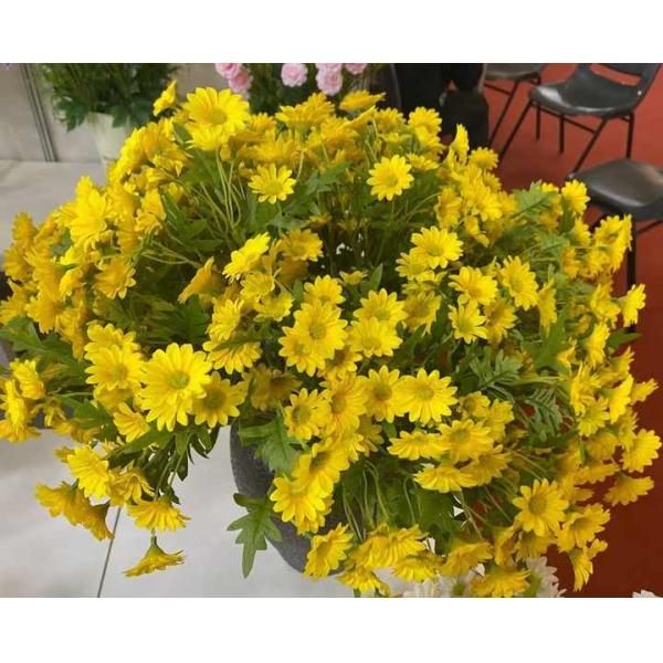Marguerite Flower Daisy Bouquet Silk Artificial Daisy Flowers Valentines Flowers Wedding Decor Chamomile