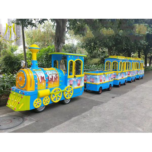 Hansel Battery power indoor kids electric amusement train for shopping mall