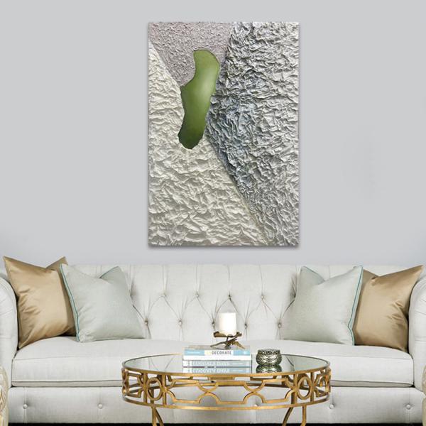 Customized 3D Mixed Media Craft Engraving Painting Wall Art Decor Painting 80x120cm
