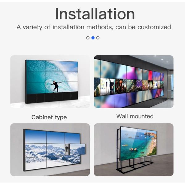 стена LCD узкого шатона ² 150W 1920×1080 500cd/m видео-