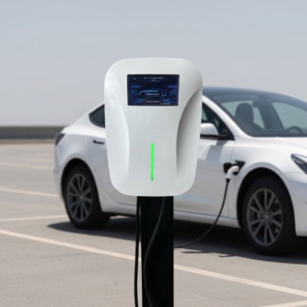 Economic 7.4kW Wallbox EV Charger with Type 2 Interface and IP54 Rated for Residential Use