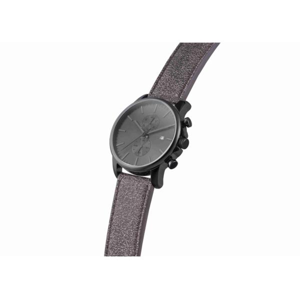 Black Stainless steel chronograph watch hand japan movt watch sr626sw