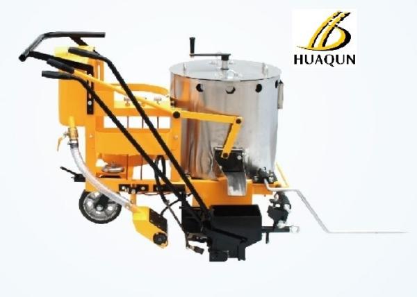 Easy Operate Hand Push Thermoplastic Road Marking Paint Machine Compact Structure