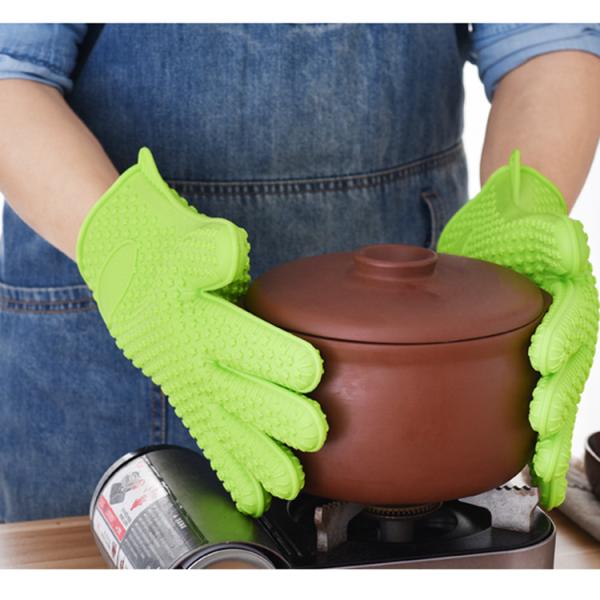 finger top chefamazon top seller Silicone Kitchen Utensils oven gloves oven mitts masterchef