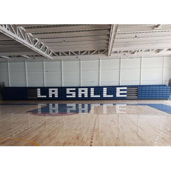 Гибкие Ретрактабле посадочные места аудитории, временный стул ХДПЭ посадочных ме