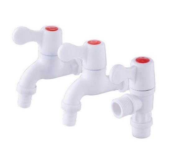 ABS manuseio Plastic torneira de água torneira de banheiro tipo de acessório torneira com desviador