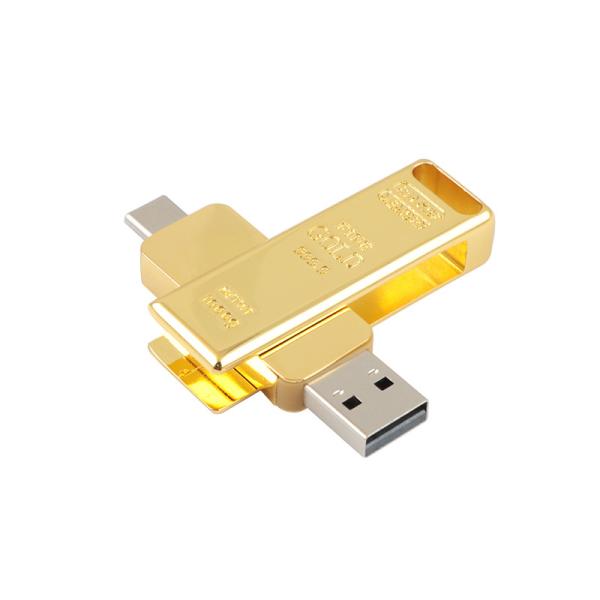 Адвокатура золота сформировала ТИП спичку ЕС и США Standrad быстрой скорости USB 3,0 c