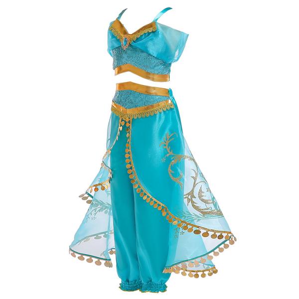 O vestido de S de Aladdin Magic Lamp Children ' traja acima o pingamento acima veste 47.2in respiráveis