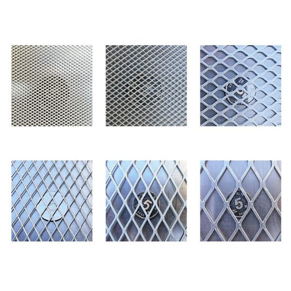 Manufacturers direct diamond steel plate mesh mechanical anti decoration ceiling muffler ventilation net galvanized stainless st