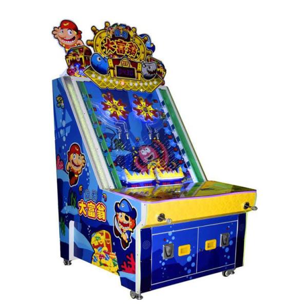 Jp Treasure Hunt Coin Pusher Arcade Lottery Game Machine For Kids Multiple Players