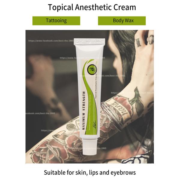 Skin Tattoo Numb Anesthetic Cream 10g For Body Wax
