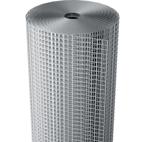 Electro Galvanized Welded Wire Mesh for Construction 1x1 2x2 4x4 6x6 Steel Metal Mesh