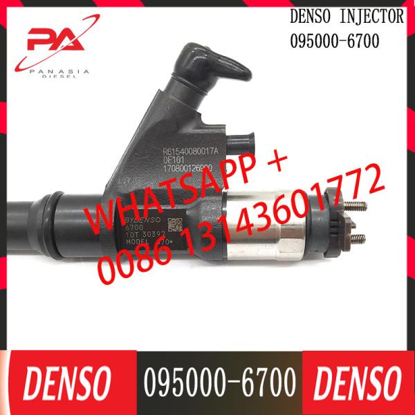 095000-6700 DENSO Common Rail Disesl fuel injector 095000-6700 R61540080017A for HOWO heavy truck