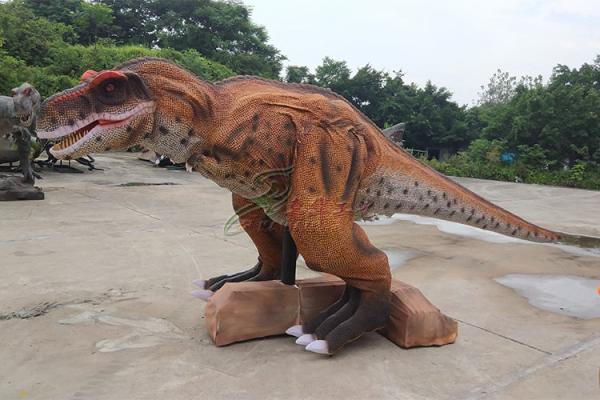 Fase Photorealistic que corre o Diorama realístico do dinossauro impermeável e a proteção de Sun