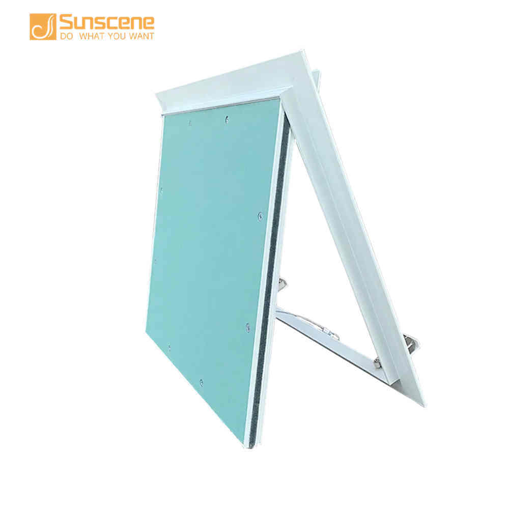 Custom Gypsum Board Plasterboard Metal Inspection Door 200x200 With Lock