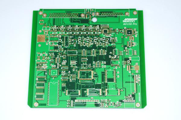 espessura HASL de 1.6mm SE placa de circuito impresso eletrônica azul de superfície de Soldmask