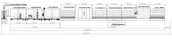 Fully Automatic Insulated Glass Production Line 23KW Insulating Glass Equipment