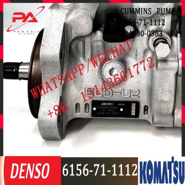 SAA6D125E-3 Diesel Injection Pumps For KOMATSU PC450-7 6156-71-1112  0940000383