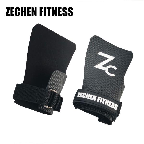 Diamond Fingerless Crossfit Grips Microfiber Leather Gymnastics Wristbands For Bars