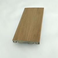 La prenda impermeable anti del tablero del Decking del resbalón WPC acanaló el Decking compuesto plástico de bambú