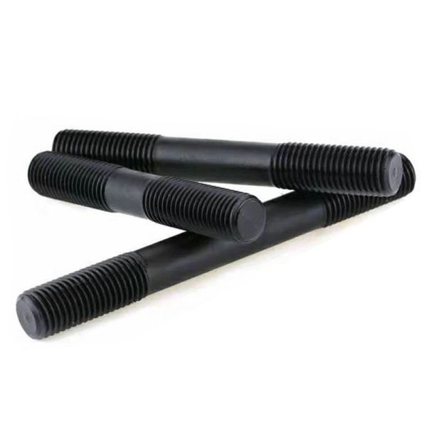 Stud Bolt Factory Price Thread Rods Thread Rod Double Ended Stud Bolts HDG Black M22 M24