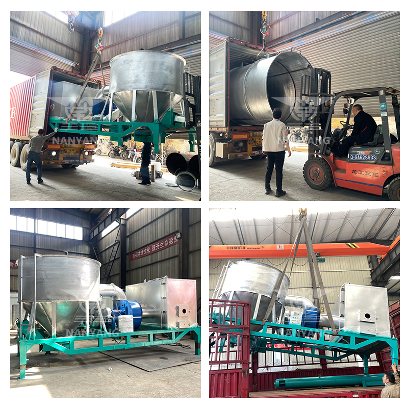 High Capacity 50t/d Industrial Grain Dryer Wheat Mobile Grain Dryer Machine Mobile Grain Dryer Machine Gas