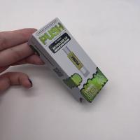 Boîte d'emballage en papier carton gris 1000GSM pour emballage personnalisé de CBD pour vape