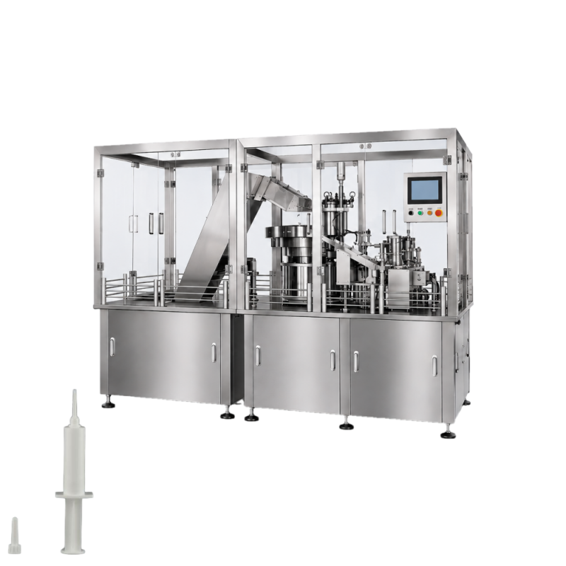 No-Drip Syringe Filling Machine for Sticky Cockroach Bait Gel