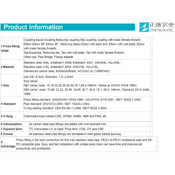 22.5 Degree Elbow Carbon Steel Press Fittings Carbon Steel Tube Fittings