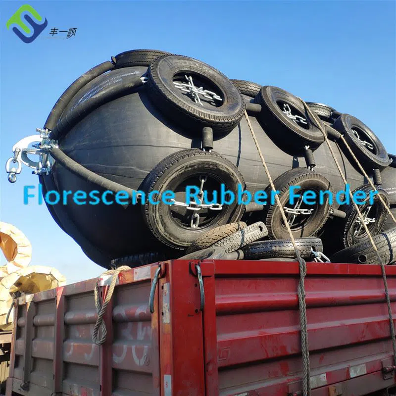 BV Yokohama Marine Wharf Rubber Fenders High Pressure Resistant