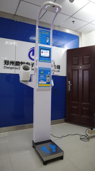 Electronic Digital Body Weight Scale With Blood Pressure Monitor BMI Health Kiosk