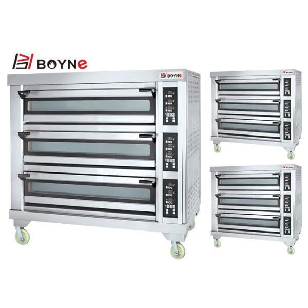 Хлебная печь подносов палубы 9 пекарни 3 верхнего сегмента 20~400°C магазина пекарни коммерчески