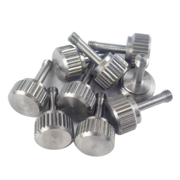 Partes de usinagem CNC de aço inoxidável com tolerância de 0,01-0,005 mm e revestimento por cromo